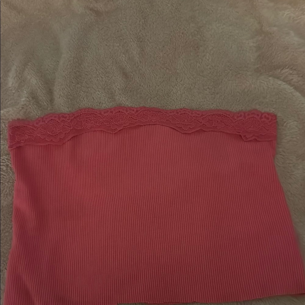 Red Lace Bandeau Intimates
